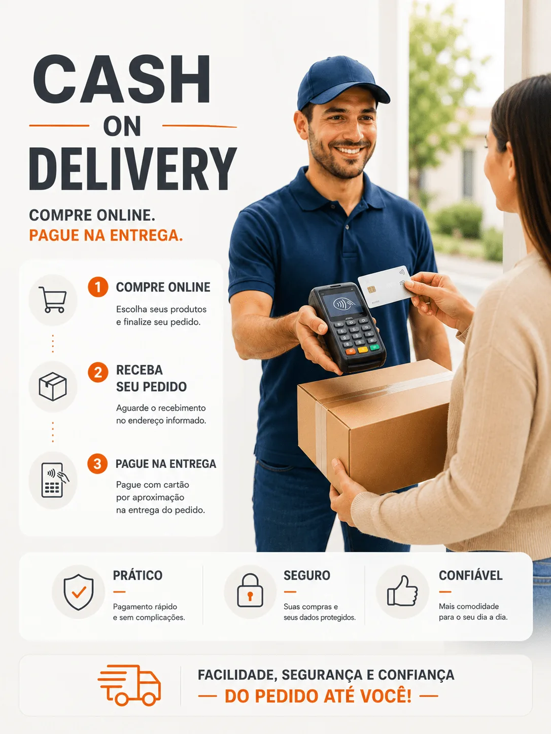 Consultora de vendas diretas atendendo cliente no campo com suporte de campanha local no Meta Ads e Cash on Delivery na plataforma Eloss